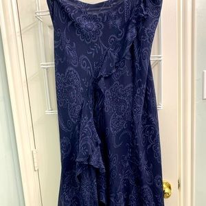 Ralph Lauren blue and white skirt